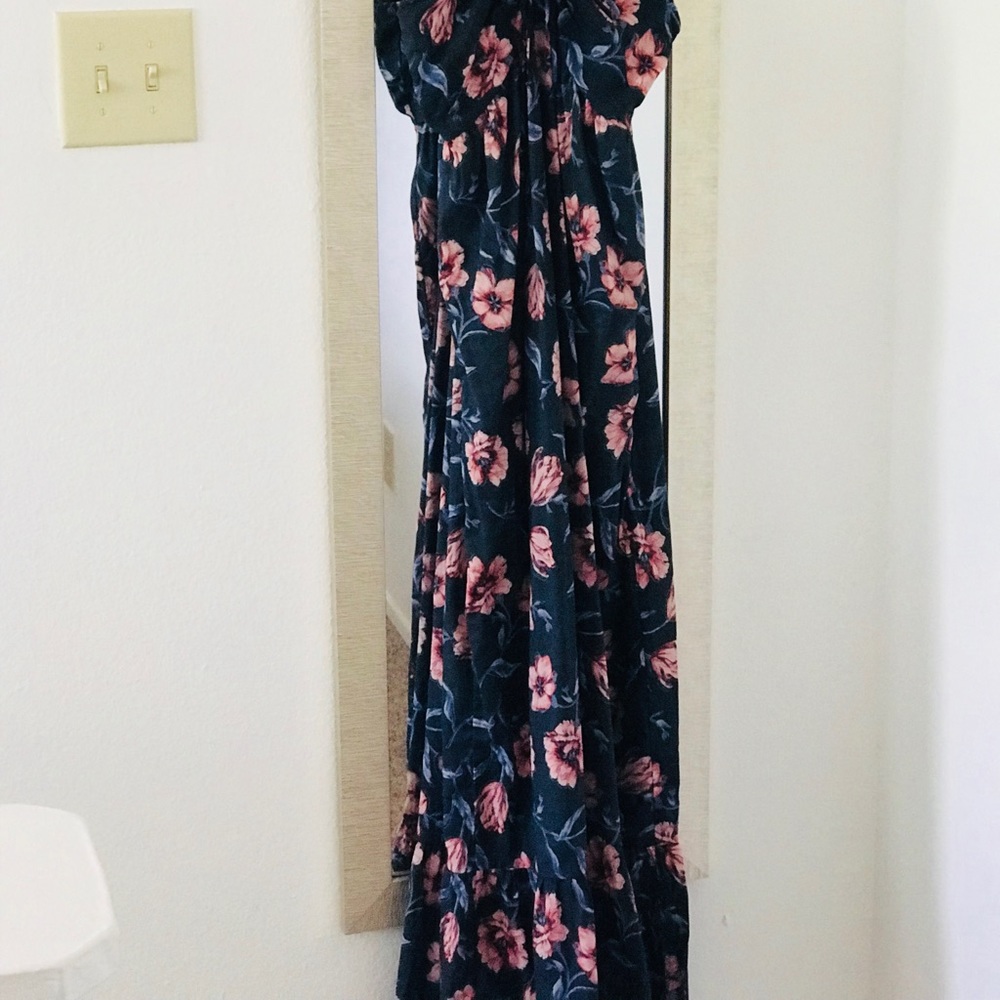 Floral maxi dress